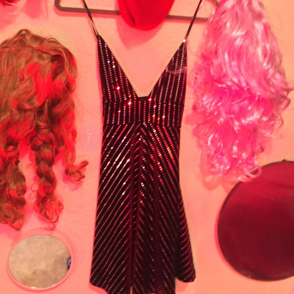 Disco Baby Sequined Mini Dress